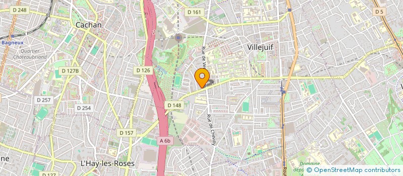 localisation de l'entreprise MONSIEUR HACHEMI BOURGI à VILLEJUIF