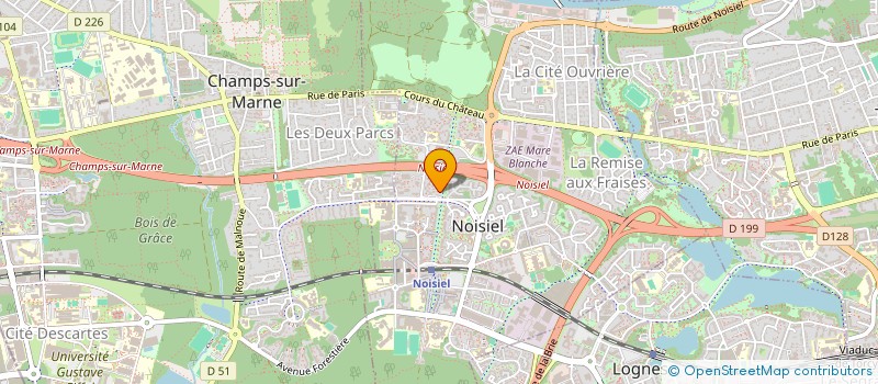 localisation de l'entreprise MONSIEUR HACHEMI HOCINI à NOISIEL