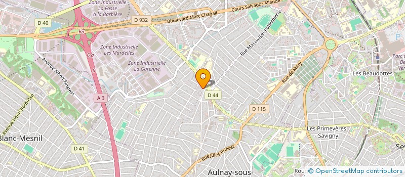 localisation de l'entreprise MONSIEUR HACHEMI KHEDHERI  AULNAY-SOUS-BOIS