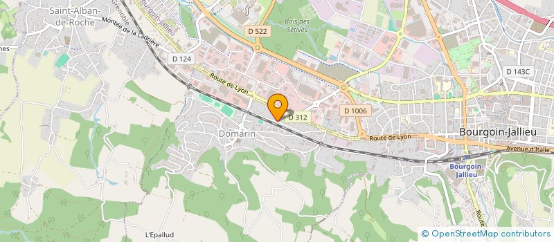 localisation de l'entreprise MONSIEUR HACHIM AICHAOUI  SAINT-AGNIN-SUR-BION