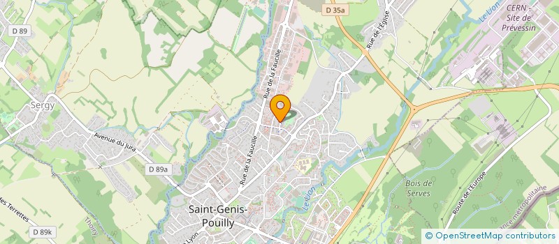 localisation de l'entreprise MONSIEUR HACHIM MBAE  SAINT-GENIS-POUILLY