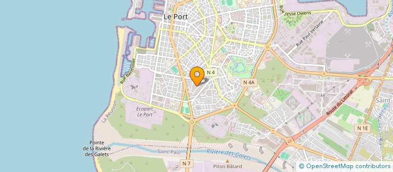 localisation de l'entreprise MONSIEUR HACHIM MBAE  LE PORT