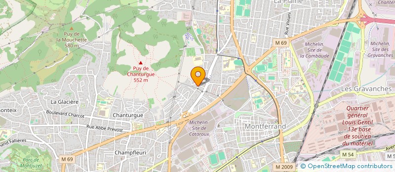 localisation de l'entreprise MONSIEUR HACHIM MOUMINI  CLERMONT-FERRAND