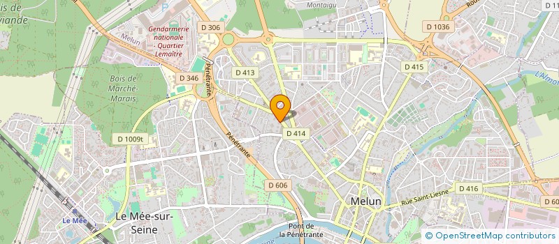 localisation de l'entreprise MONSIEUR HACHIM TAYEB à MELUN