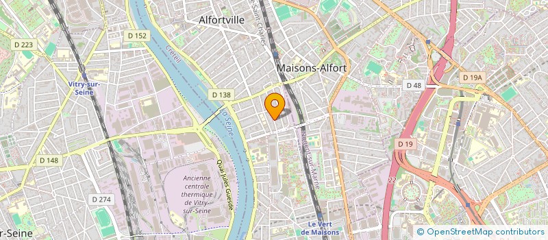 localisation de l'entreprise MONSIEUR HACHIMI NAIT SLIMANI  ALFORTVILLE