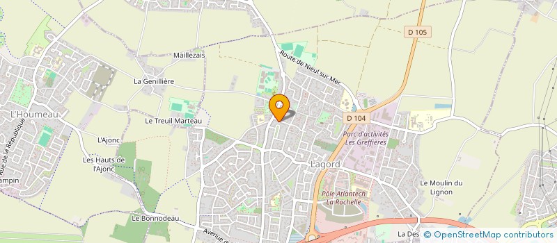 localisation de l'entreprise MONSIEUR HACHMI BOUZOUMITA  LAGORD