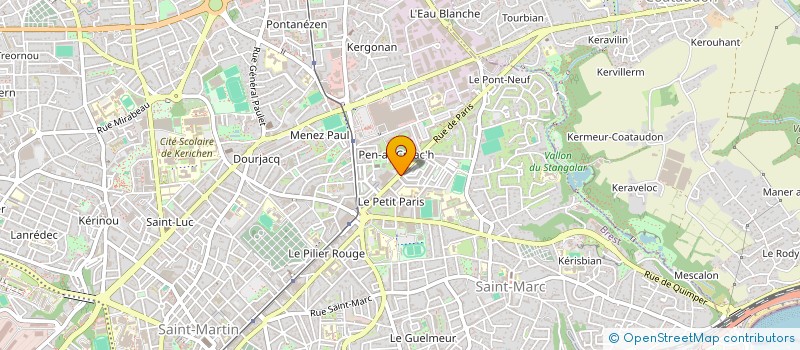 localisation de l'entreprise MONSIEUR HACHMI CHLENDI à BREST