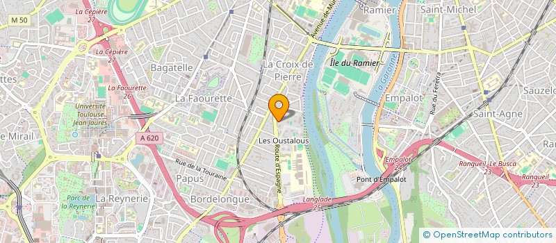 localisation de l'entreprise MONSIEUR HACHMI KENNOU à TOULOUSE