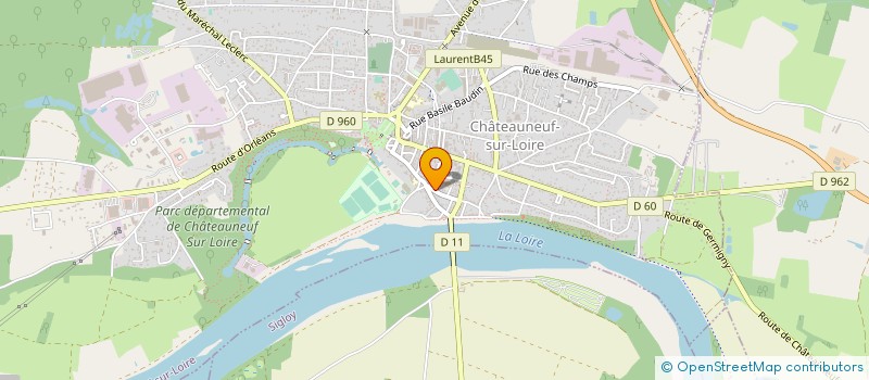 localisation de l'entreprise MONSIEUR HACI AKTAS à CHATEAUNEUF-SUR-LOIRE