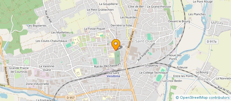 localisation de l'entreprise MONSIEUR HACI ARICAN à VENDOME