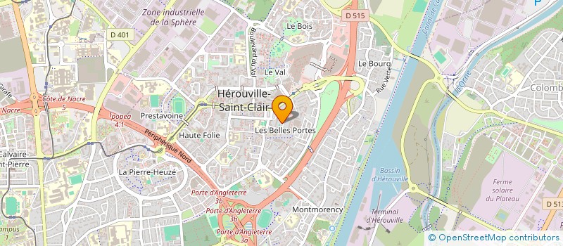 localisation de l'entreprise MONSIEUR HACI BOLUKBAS à HEROUVILLE SAINT CLAIR