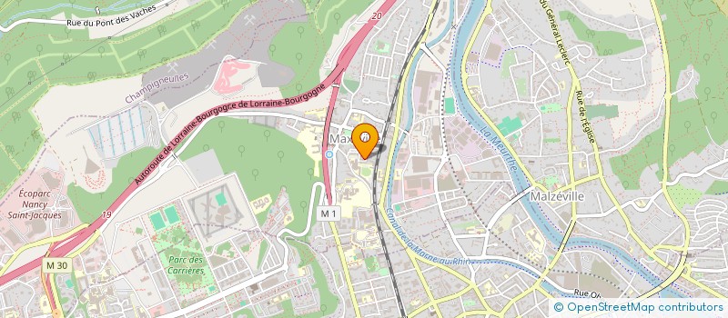 localisation de l'entreprise MONSIEUR HACI BULUT  MAXEVILLE