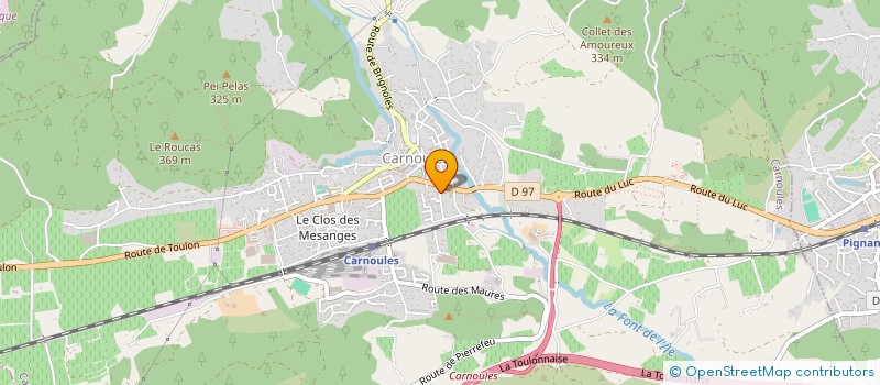 localisation de l'entreprise MONSIEUR HACI ERDOGAN  CARNOULES