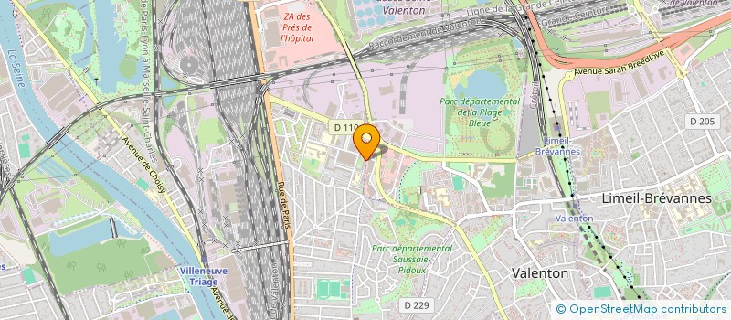 localisation de l'entreprise MONSIEUR HACI MUSTAFA TAHIROGLU  VILLENEUVE-SAINT-GEORGES