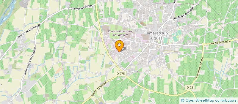 localisation de l'entreprise MONSIEUR HACIAHMET ERANIL  CAMARET-SUR-AIGUES