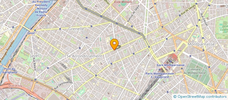 localisation de l'entreprise MONSIEUR HACINE BOUFEDJI  PARIS 15