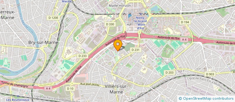 localisation de l'entreprise MONSIEUR HADAMA CISSE à VILLIERS-SUR-MARNE