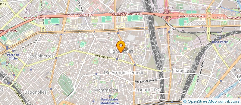 localisation de l'entreprise MONSIEUR HADAMOU DOUCOURE  PARIS