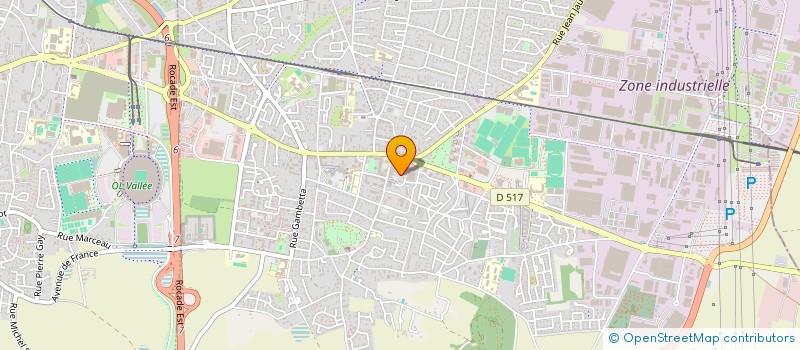 localisation de l'entreprise MONSIEUR HADDI HAKIM  PUSIGNAN