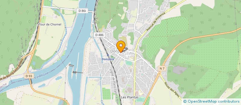 localisation de l'entreprise MONSIEUR HADDOU BOUAYOUN  PIERRELATTE