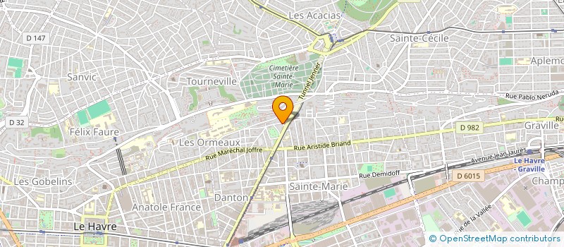 localisation de l'entreprise MONSIEUR HADI AL-COT  LE HAVRE