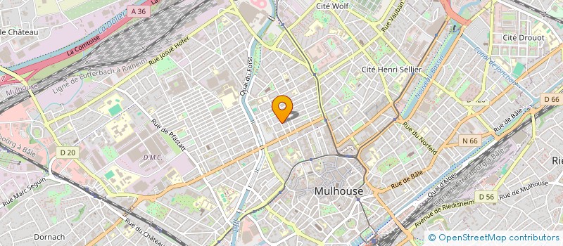 localisation de l'entreprise MONSIEUR HADI AL ZOUBAYDI  WALDIGHOFEN