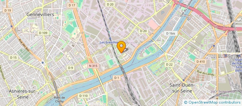 localisation de l'entreprise MONSIEUR HADI BALLOUT  ASNIERES-SUR-SEINE