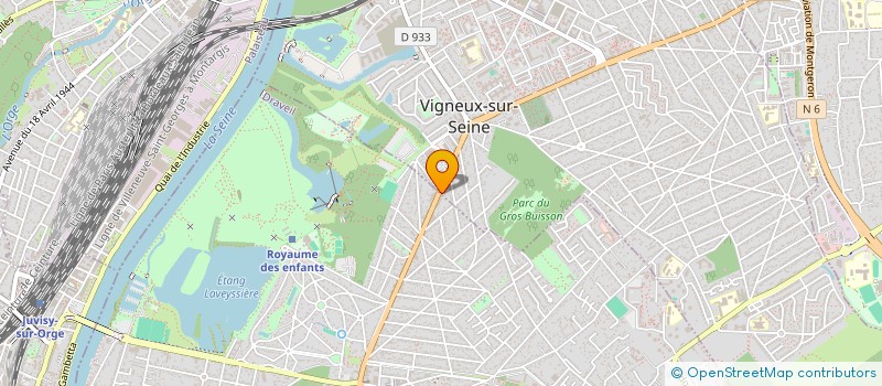 localisation de l'entreprise MONSIEUR HADI BENMESBAH à VIGNEUX-SUR-SEINE