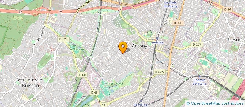 localisation de l'entreprise MONSIEUR HADI HASSAN  PARIS