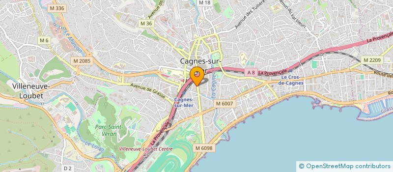 localisation de l'entreprise MONSIEUR HADI IFAOUI à CAGNES-SUR-MER
