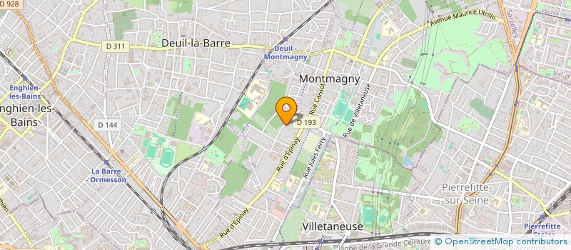 localisation de l'entreprise MONSIEUR HADI KAMAL HAMDAM SOTO  MONTMAGNY