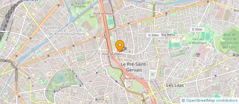 localisation de l'entreprise MONSIEUR HADIATOULAYE LY  LE PRE-SAINT-GERVAIS