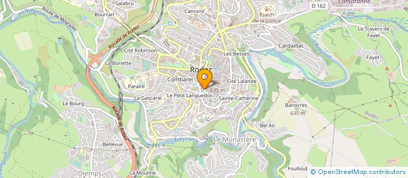 localisation de l'entreprise MONSIEUR HADIL BELOUNIS à RODEZ