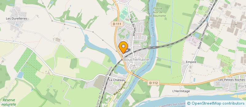 localisation de l'entreprise MONSIEUR HADILE ES-SALHI  BOUCHEMAINE