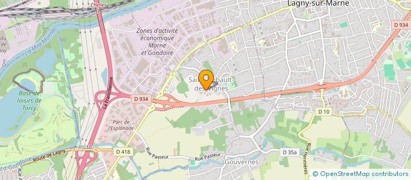 localisation de l'entreprise MONSIEUR HADINE MEJNOUN CHINGUER  SAINT-THIBAULT-DES-VIGNES