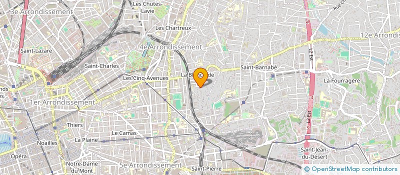 localisation de l'entreprise MONSIEUR HADISH MENGSTAB à MARSEILLE