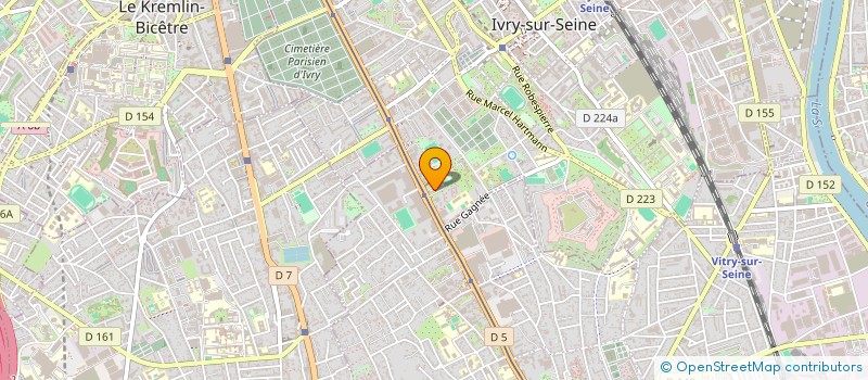 localisation de l'entreprise MONSIEUR HADIYETOU KEBE  IVRY-SUR-SEINE