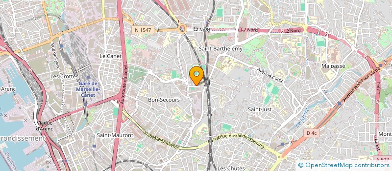 localisation de l'entreprise MONSIEUR HADJ-ABED SOUSSI à MARSEILLE