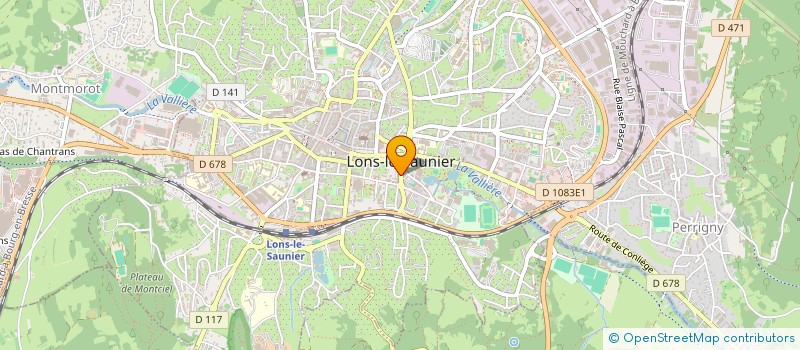 localisation de l'entreprise MONSIEUR HADJ AHMED ZRHOUNI TERRAH  LONS-LE-SAUNIER