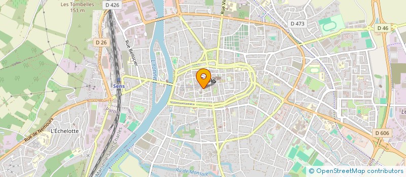 localisation de l'entreprise MONSIEUR HADJ ALI SIDHOUMI  SENS