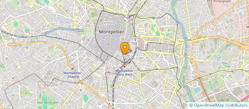 localisation de l'entreprise MONSIEUR HADJ ALLOS  MONTPELLIER