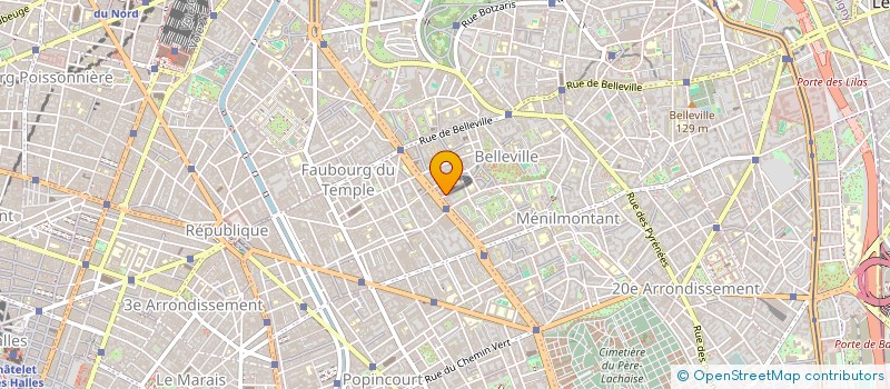 localisation de l'entreprise MONSIEUR HADJ AMOR  PARIS