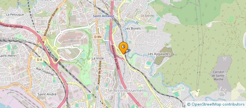 localisation de l'entreprise MONSIEUR HADJ ATHMANE BOUKAABAR à MARSEILLE