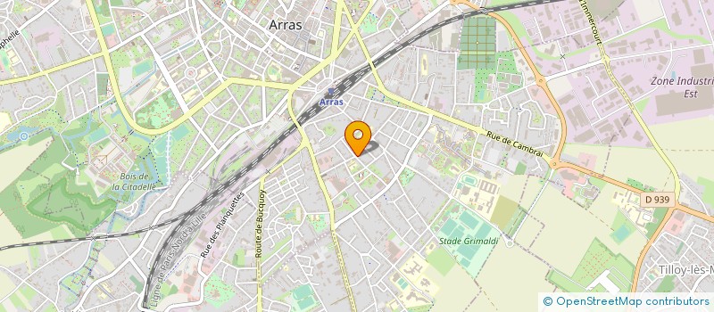 localisation de l'entreprise MONSIEUR HADJ BAHI à ARRAS
