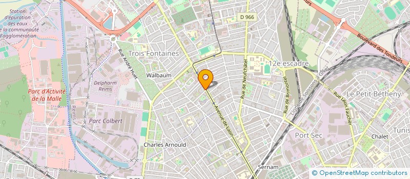 localisation de l'entreprise MONSIEUR HADJ BELMAAZIZ à REIMS