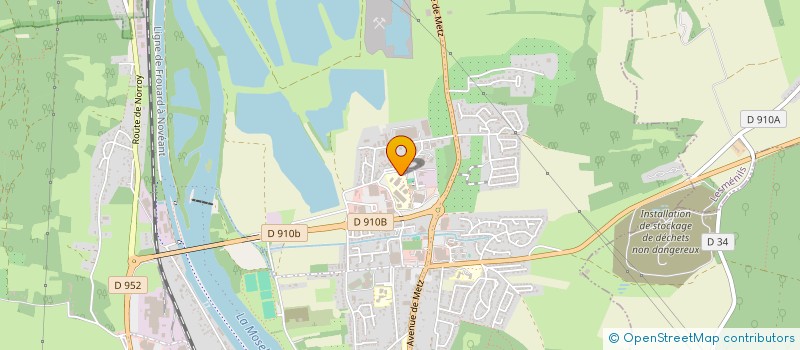 localisation de l'entreprise MONSIEUR HADJ BENARBA  PONT-A-MOUSSON