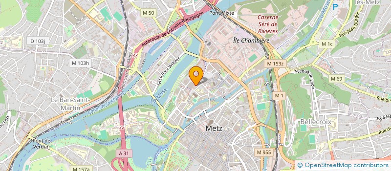 localisation de l'entreprise MONSIEUR HADJ BENATTIA  METZ