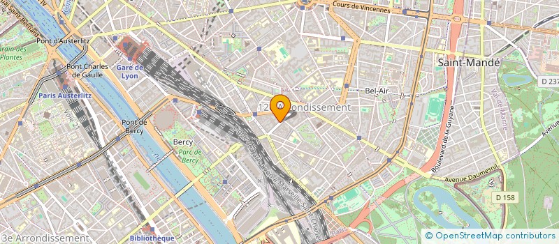 localisation de l'entreprise MONSIEUR HADJ BENSMAINE  PARIS