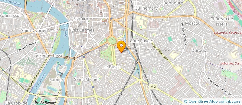 localisation de l'entreprise MONSIEUR HADJ BETTAHAR à TOULOUSE