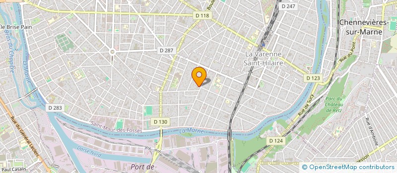 localisation de l'entreprise MONSIEUR HADJ BOULIL à SAINT-MAUR-DES-FOSSES